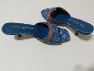 Zapatos Louis Vuitton Marrón Azul