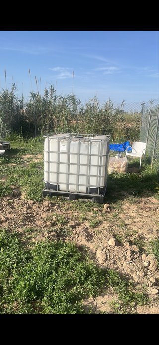 Bidón 1000L con grifo