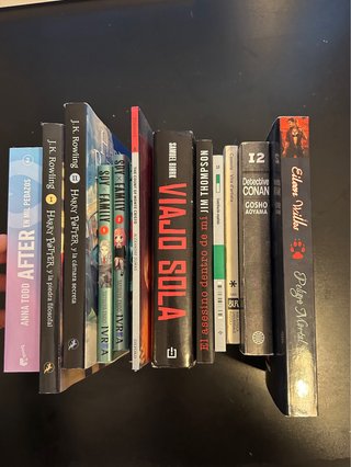 Lote de 12 Libros Variados: Harry Potter, Manga