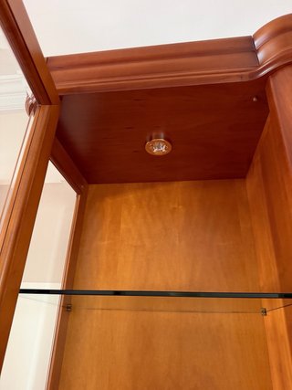 Conjunto muebles de salón de madera de calidad