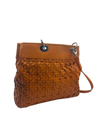 Bolso Christian Dior Lady Dior Avenue Naranja