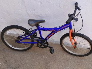 Bicicleta infantil Spider 20 azul