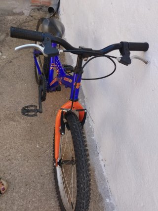 Bicicleta infantil Spider 20 azul