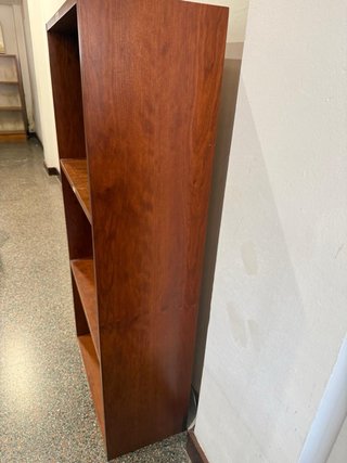 Estantería madera cerezo 3 baldas