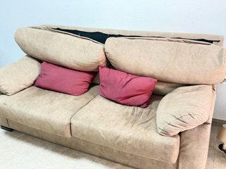 Sofá 2 y 3 plazas tela beige