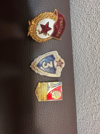 Conjunto medallas y pines soviéticos URSS