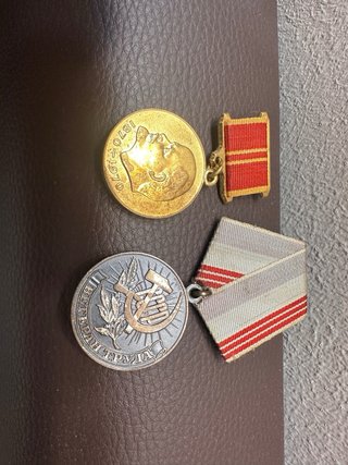 Conjunto medallas y pines soviéticos URSS