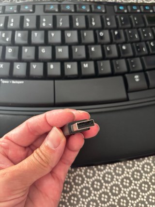 Teclado Ergonómico Microsoft Negro
