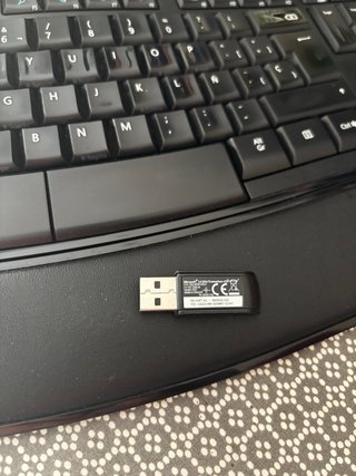 Teclado Ergonómico Microsoft Negro