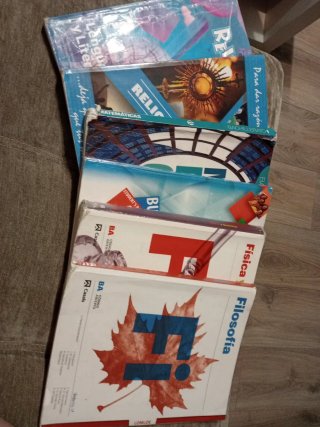 Libros 1 bachillerato ciencias colegio Torreanaz