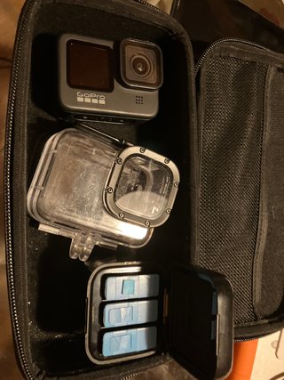GoPro Hero 9 Custodia Subacquea e Batterie
