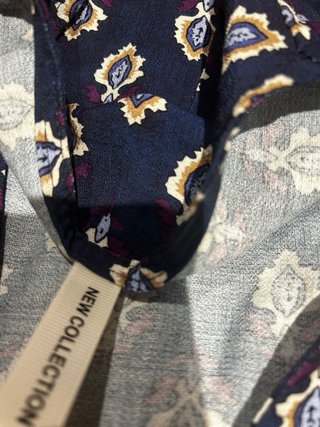Chaleco estampado suave y ligero