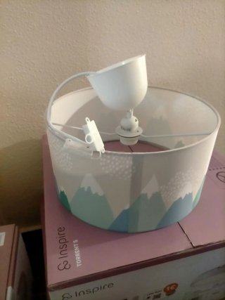 Lámpara infantil montaña