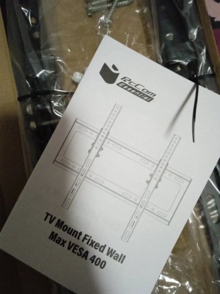 Soporte TV Fijo PcCom VESA 400 (23-65)