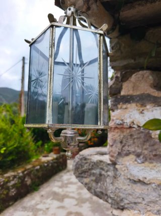 Farol colgante estilo Art Decó