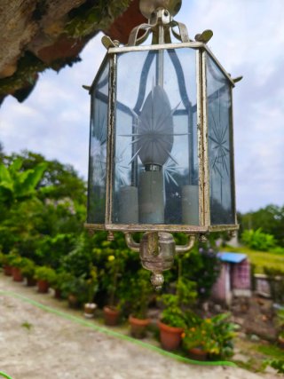 Farol colgante estilo Art Decó