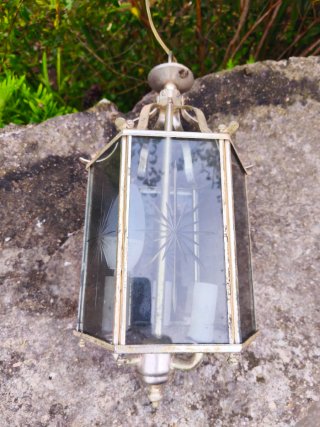Farol colgante estilo Art Decó