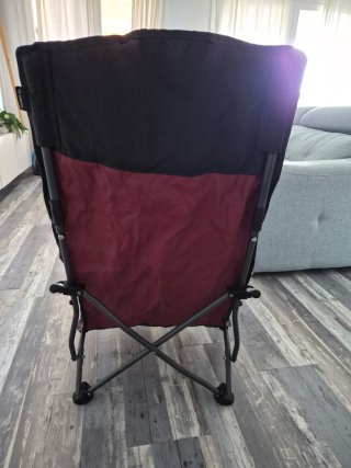 Silla Uquip Playa/Camping Negra y Roja