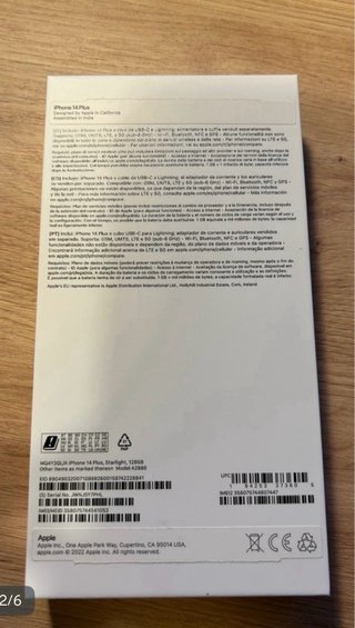 iPhone 14 Plus Blanco
