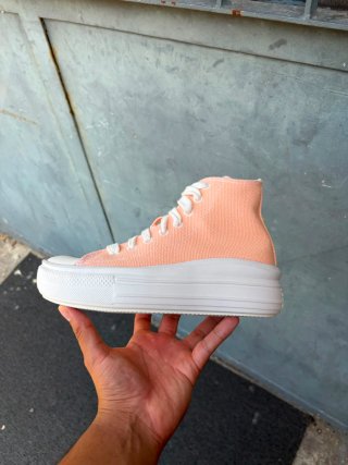 Converse Ctas Move Donna Rosa Bianco