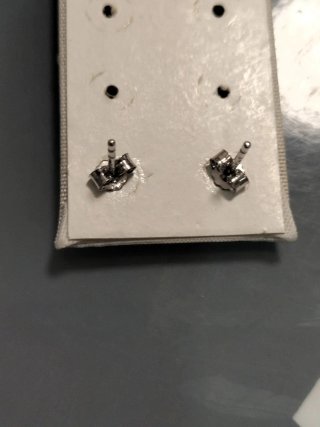 Pendientes Plata Unisex Nuevos