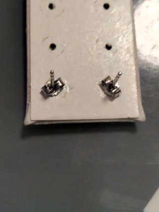 Pendientes Plata Unisex Nuevos