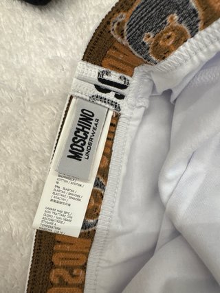 Boxer Moschino Uomo Nero e Bianco