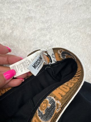 Boxer Moschino Uomo Nero e Bianco
