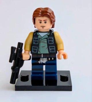Figura Lego Star Wars Han Solo compatible
