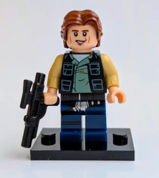 Figura Lego Star Wars Han Solo compatible