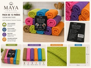 Paños de limpieza, multiusos