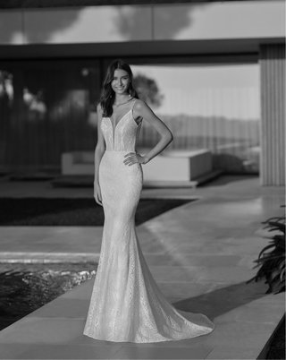 Vestido Novia Rosa Clará + Sobrefalda
