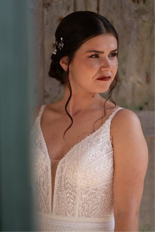 Vestido Novia Rosa Clará + Sobrefalda