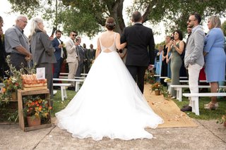 Vestido Novia Rosa Clará + Sobrefalda