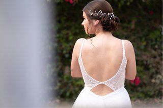 Vestido Novia Rosa Clará + Sobrefalda