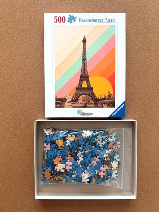 Puzzle Ravensburger 500 piezas Torre Eiffel