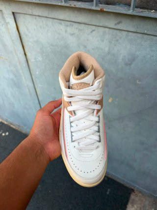 Air Jordan 2 Retro Beige/Bianco