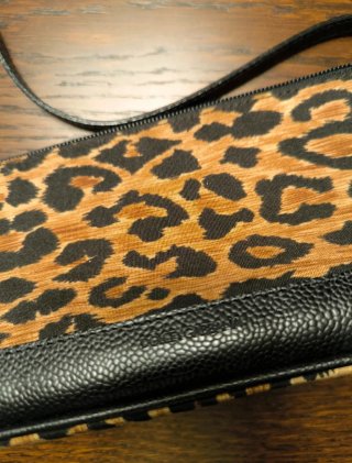 Borsa a spalla Dolce & Gabbana con stampa animalier