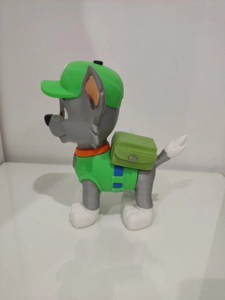 Rocky Patrulla Canina Impresión 3D