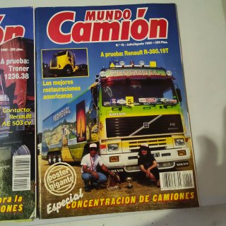 Revistas antiguas años 90 Mundo camion