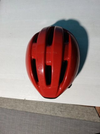 Casco rojo