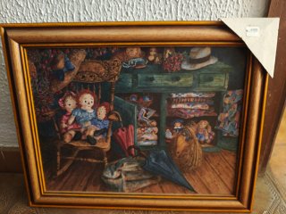 Cuadro infantil de madera