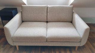 Sofá 2 plazas SMEDSTORP IKEA Viarp beige/marrón
