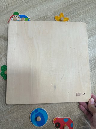 Puzzle madera piezas encajables Goula