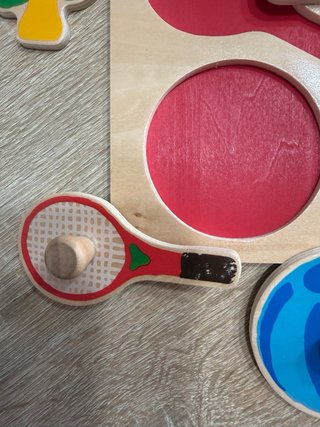 Puzzle madera piezas encajables Goula