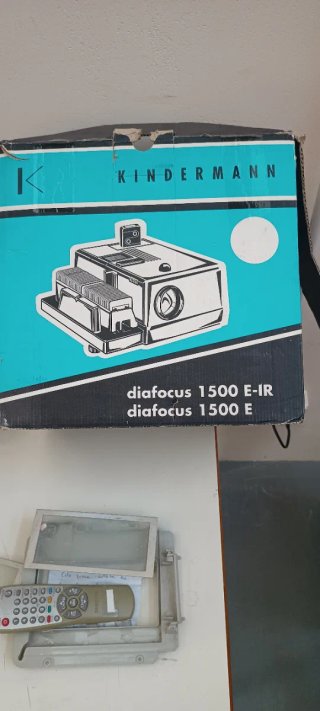 Proyector diapositivas Kindermann diafocus 1500