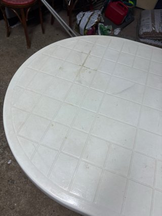 Mesa de jardín
