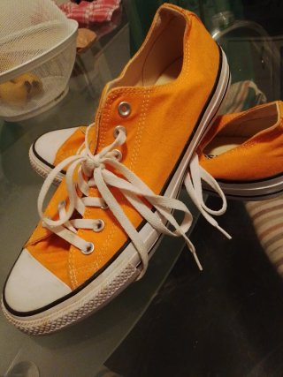 Converse Chuck Taylor Naranja Talla 38