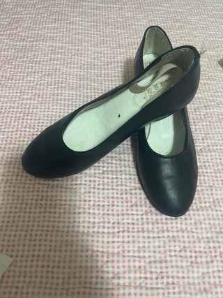 Zapatos negros niña flamenca talla 36