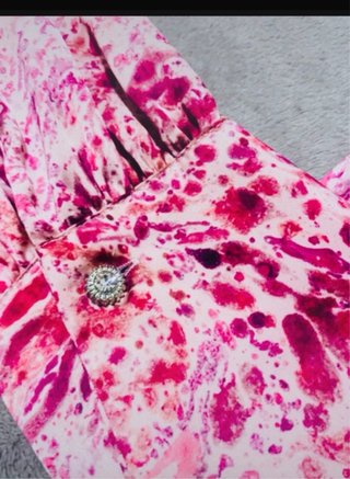 Blusa Zara Raso Estampada Multicolor